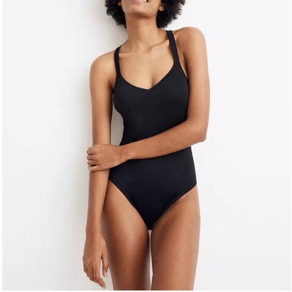 Madewell Other - Madewell Second Wave Crisscross One-Piece Swimsuit